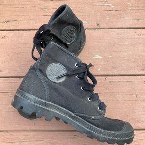 Palladium women’s size 9 booties, sneakers, high tops.